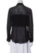 T by Alexander Wang Long Sleeve Button-Up Top