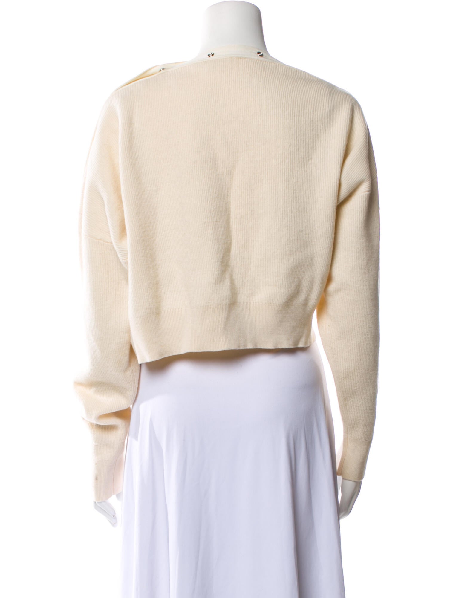 T by Alexander Wang Wool Bateau Neckline Sweater