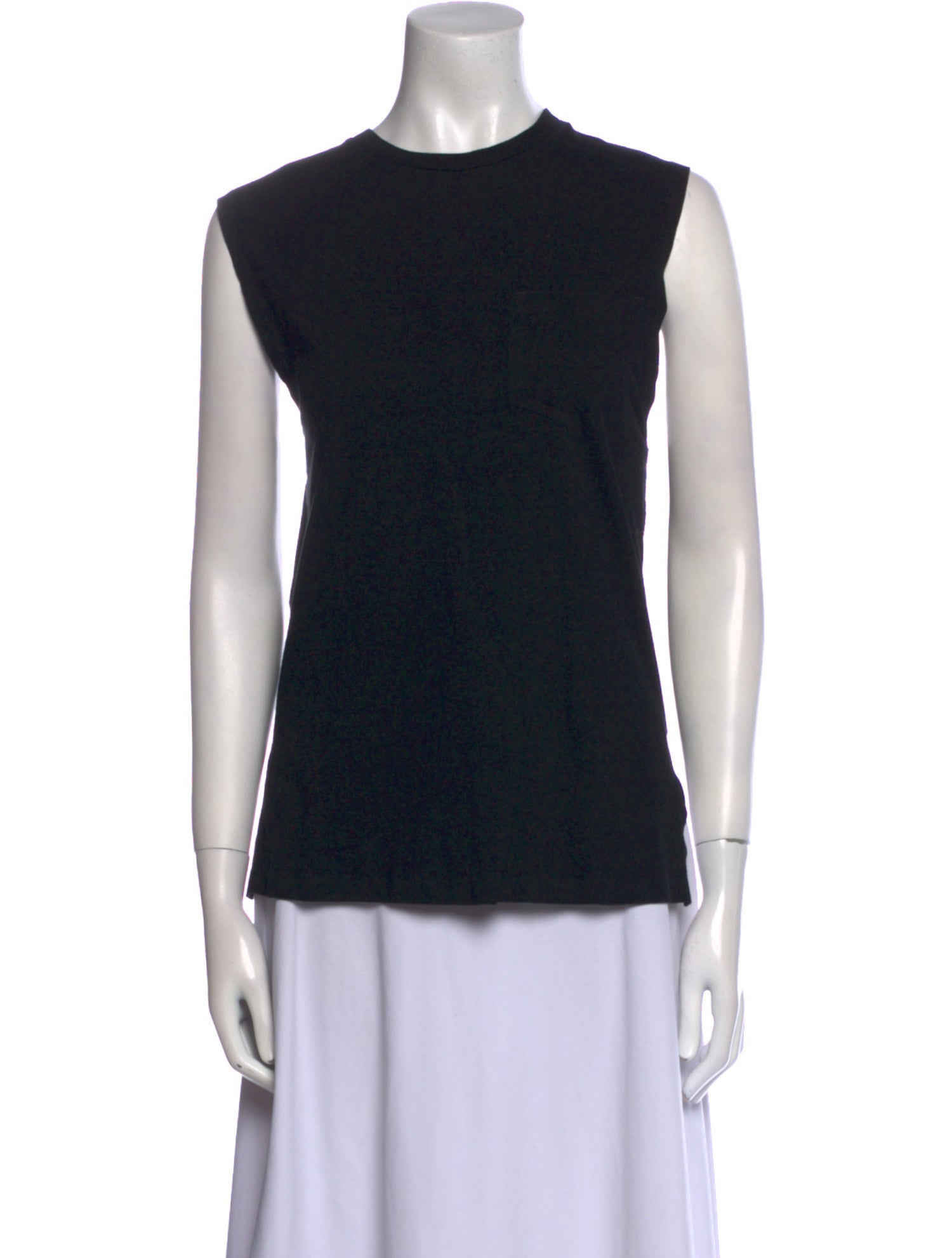 T by Alexander Wang Crew Neck Sleeveless Top