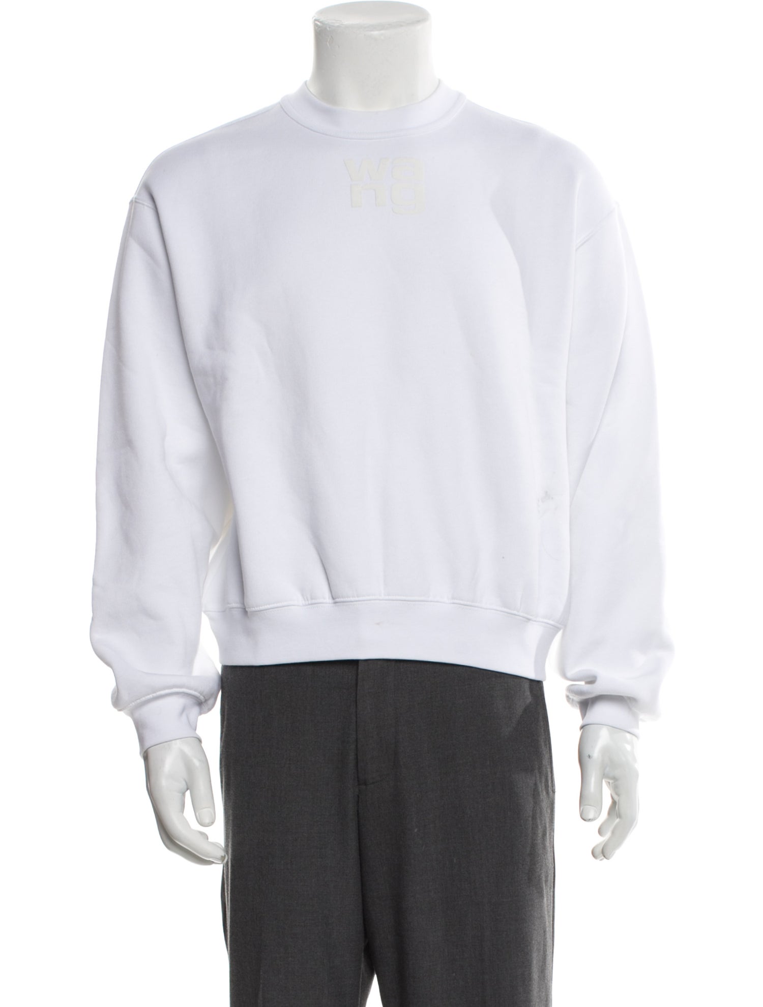 T by Alexander Wang Mock Neck Long Sleeve Pullover