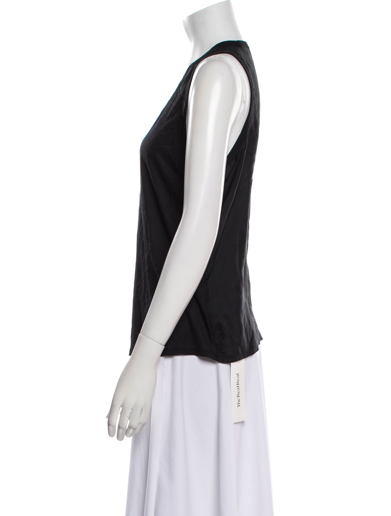 T by Alexander Wang V-Neck Sleeveless Top