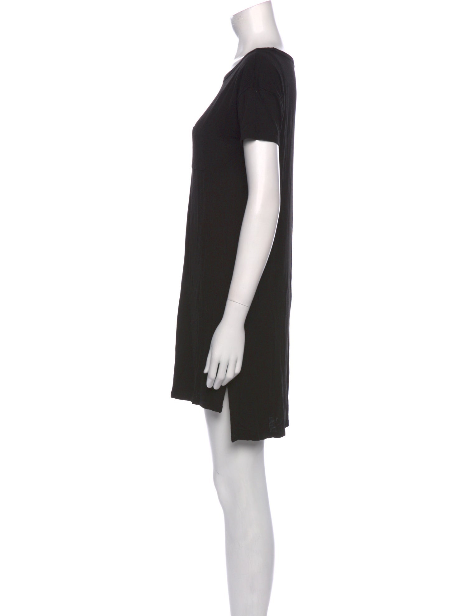 T by Alexander Wang Scoop Neck Mini Dress
