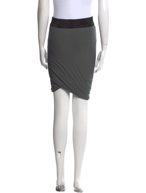 T by Alexander Wang Ruffle Embellishment Knee-Length Skirt