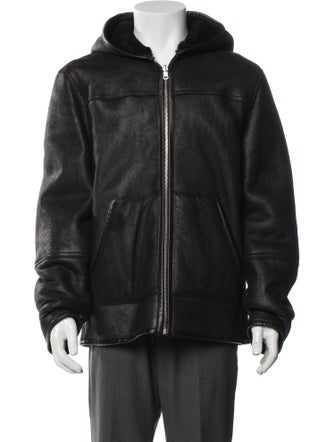 T by Alexander Wang Shearling Moto Jacket