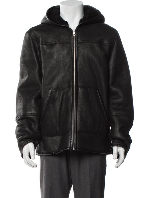 T by Alexander Wang Shearling Moto Jacket