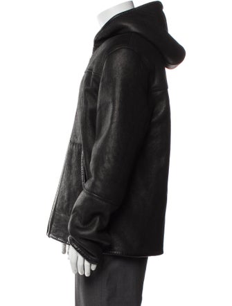 T by Alexander Wang Shearling Moto Jacket