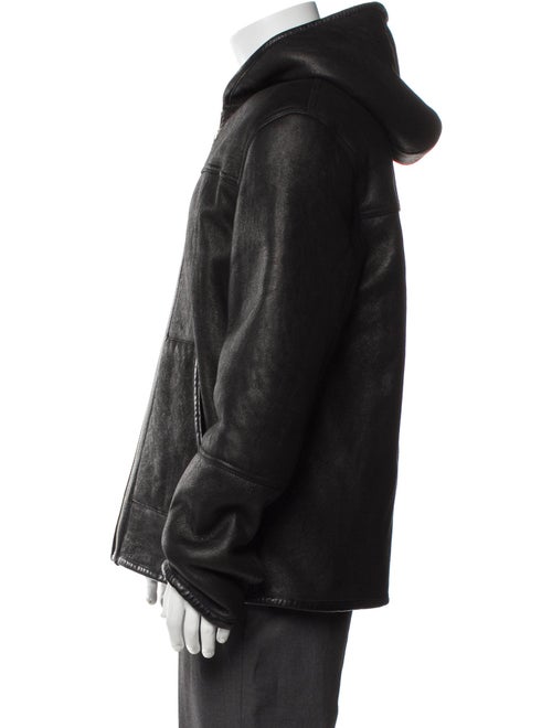 T by Alexander Wang Shearling Moto Jacket