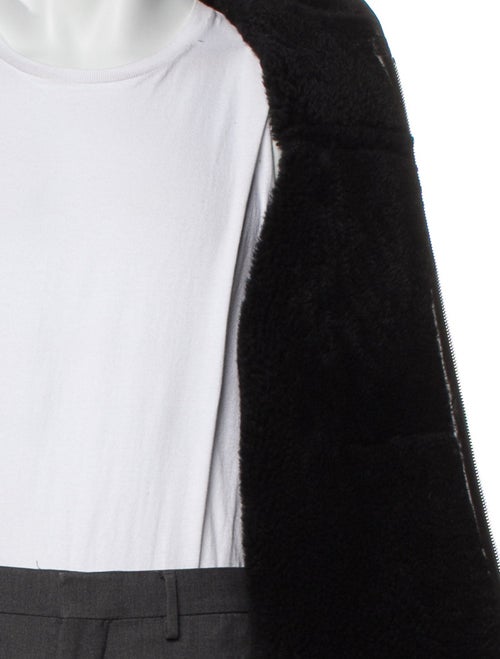 T by Alexander Wang Shearling Moto Jacket