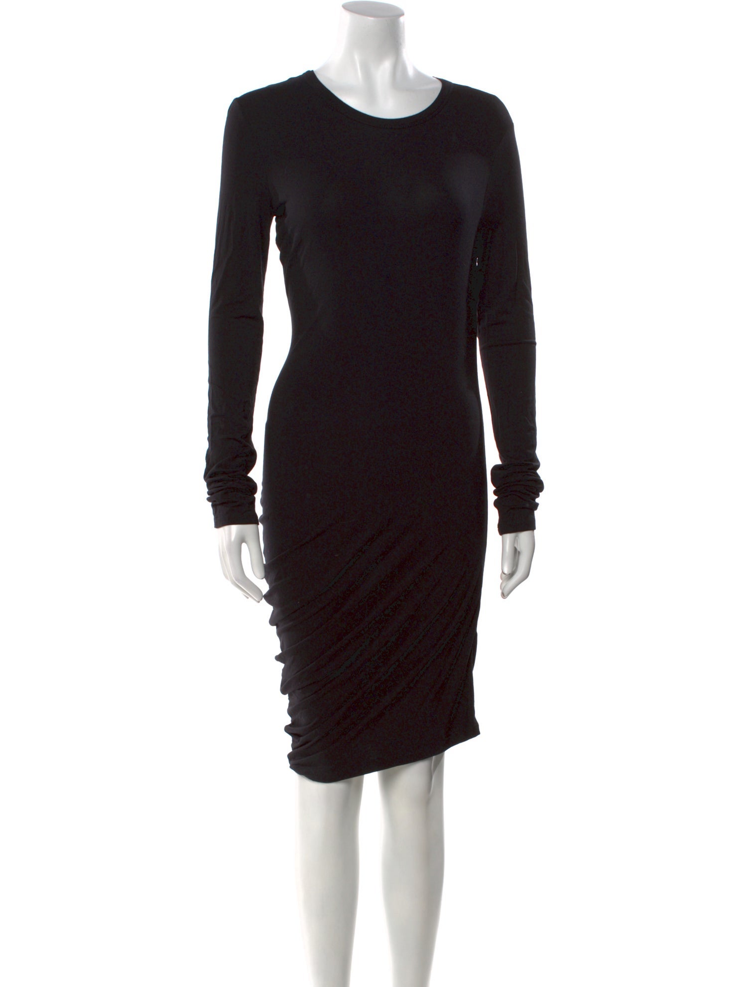 T by Alexander Wang Crew Neck Knee-Length Dress