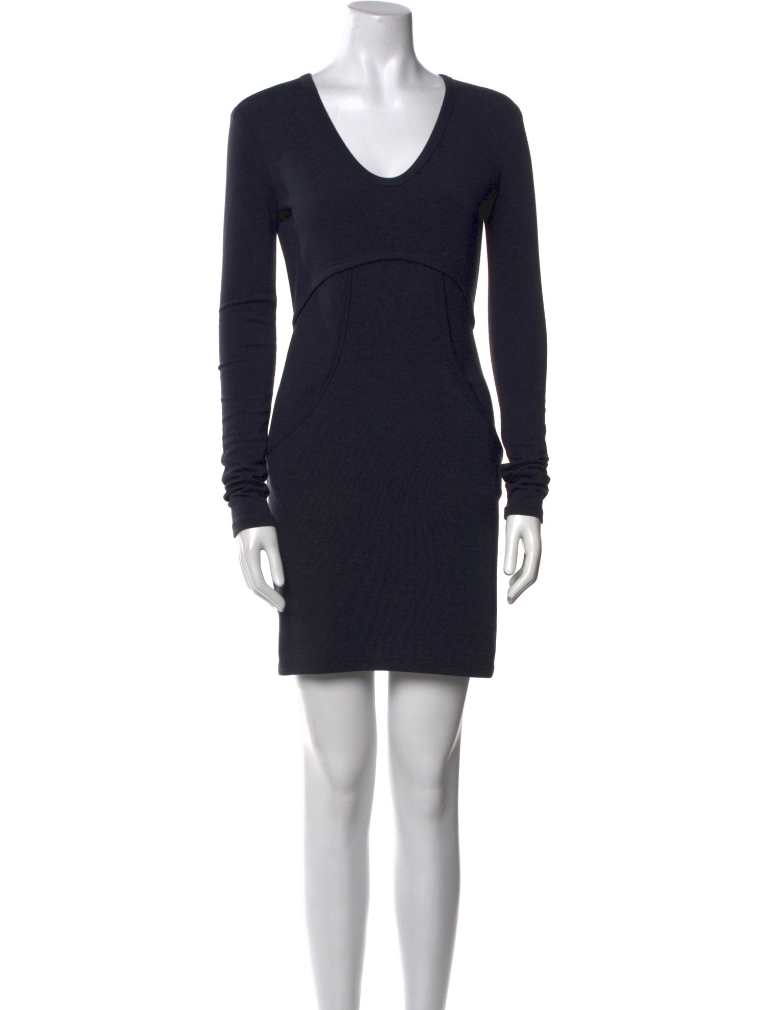 T by Alexander Wang Scoop Neck Mini Dress