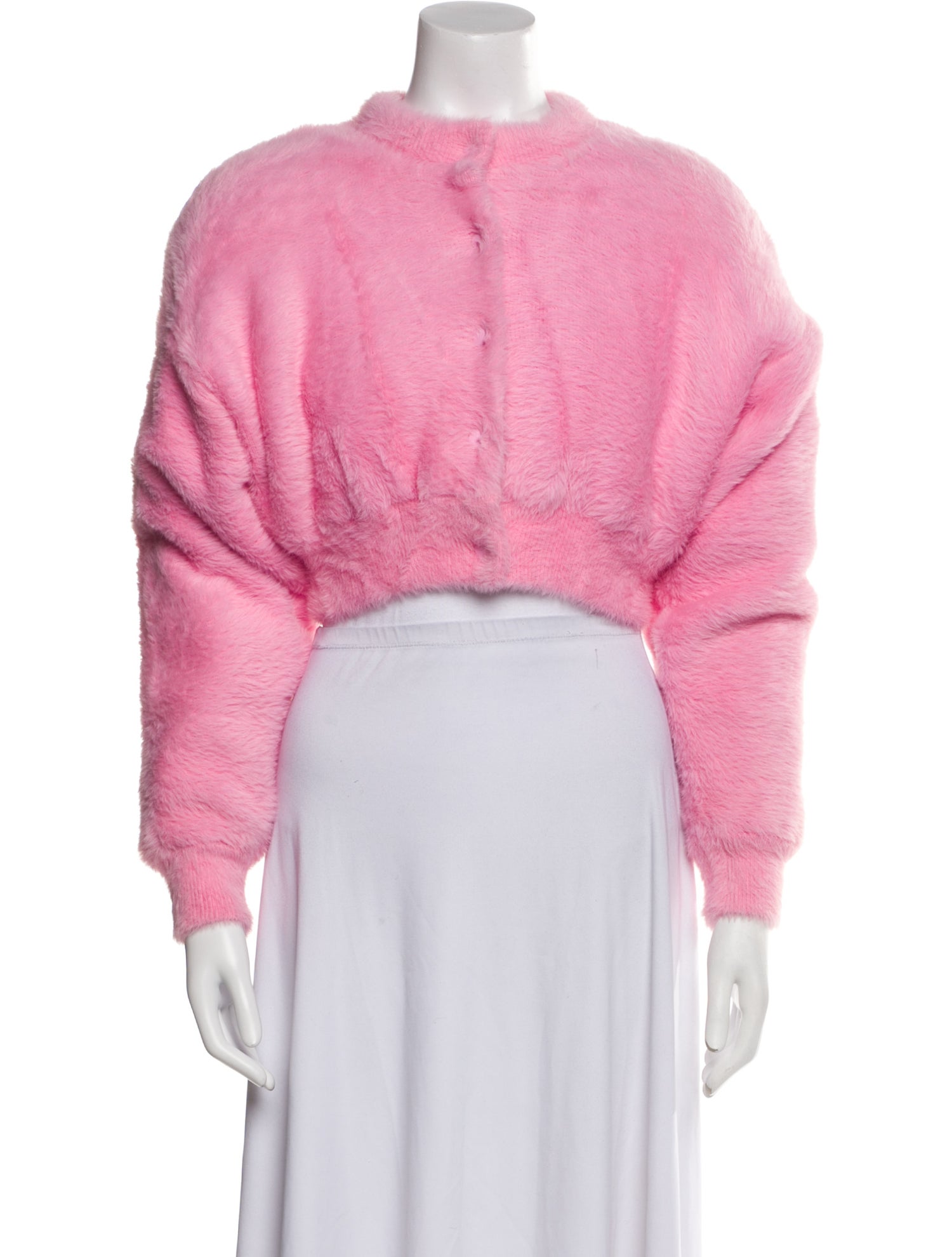T by Alexander Wang Faux Fur Bolero