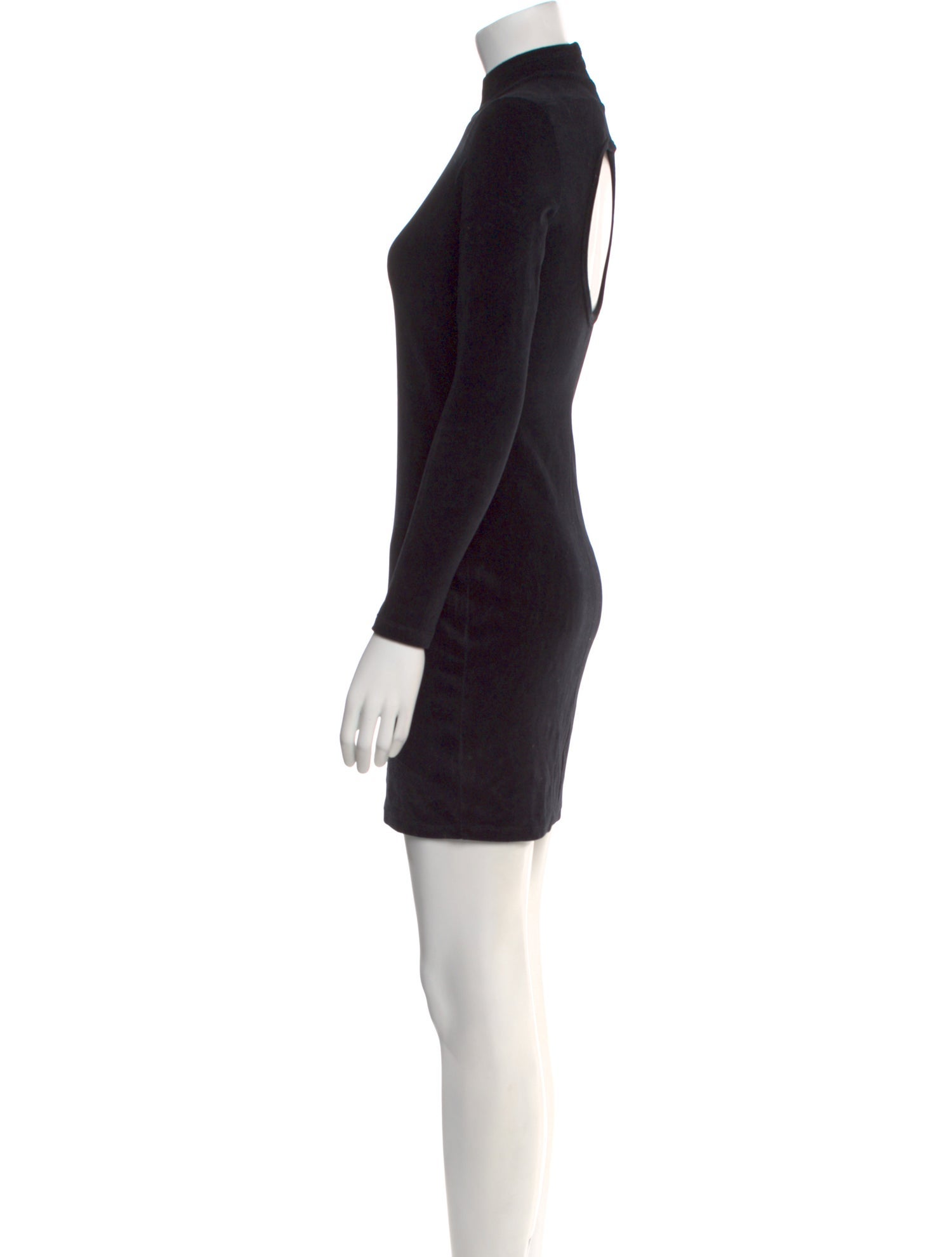 T by Alexander Wang Mock Neck Mini Dress