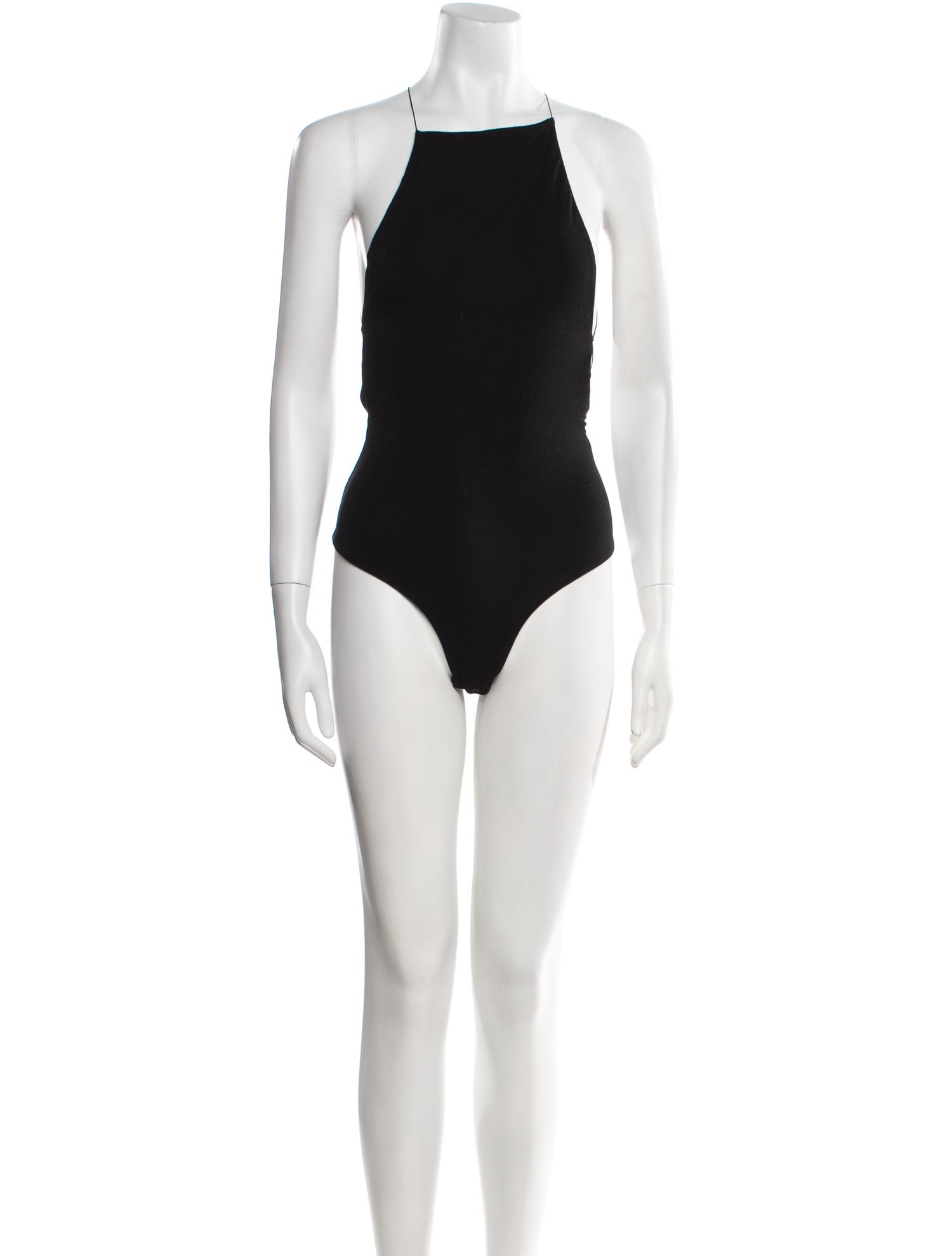 T by Alexander Wang Square Neckline Sleeveless Bodysuit