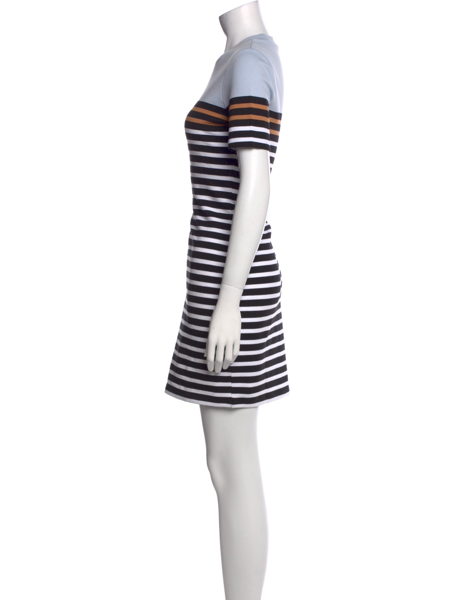 T by Alexander Wang Striped Mini Dress