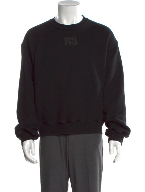 T by Alexander Wang Graphic Print Crew Neck Sweatshirt