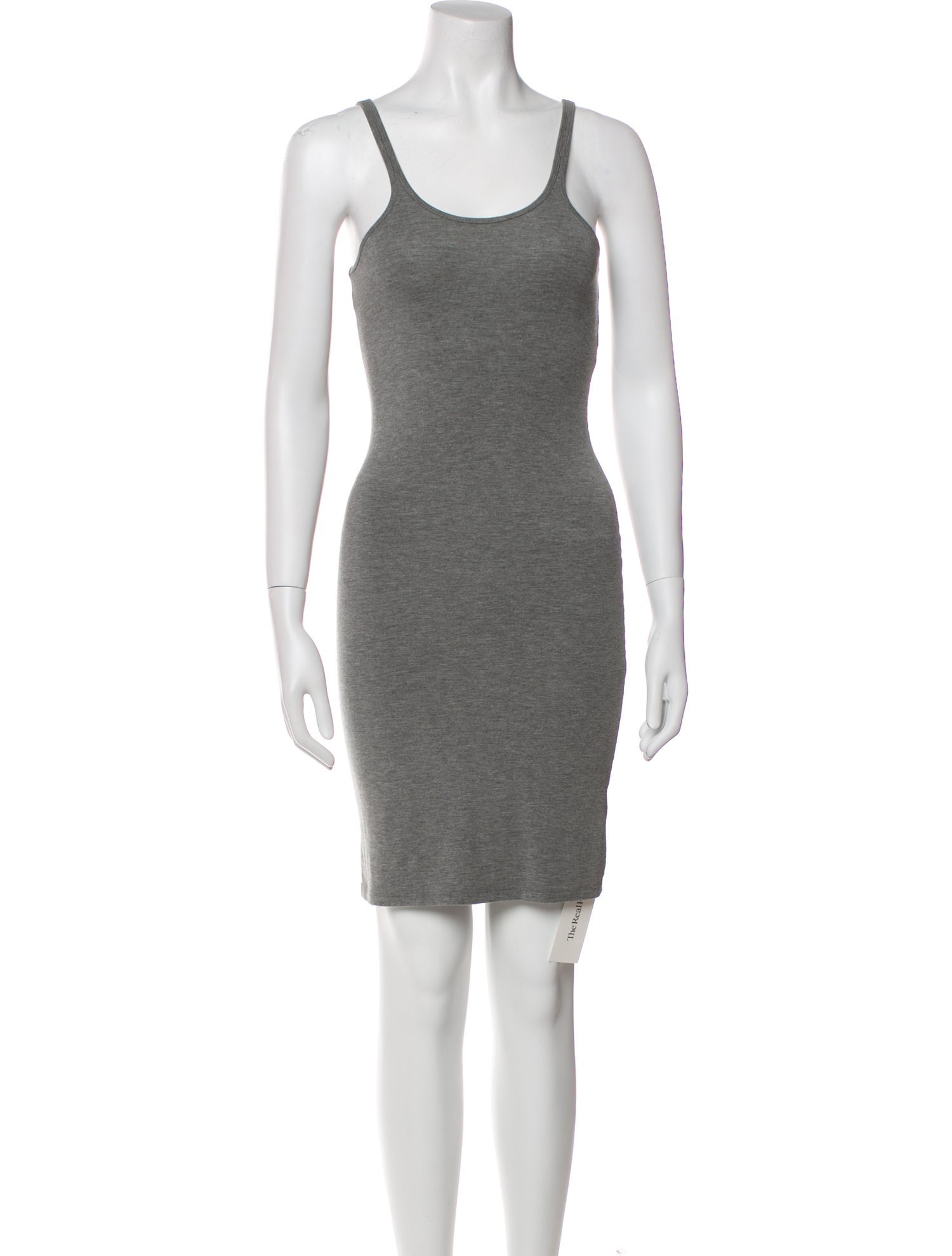 T by Alexander Wang Scoop Neck Mini Dress