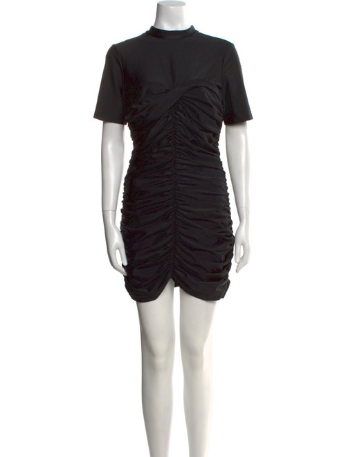 T by Alexander Wang Mock Neck Mini Dress