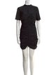 T by Alexander Wang Mock Neck Mini Dress