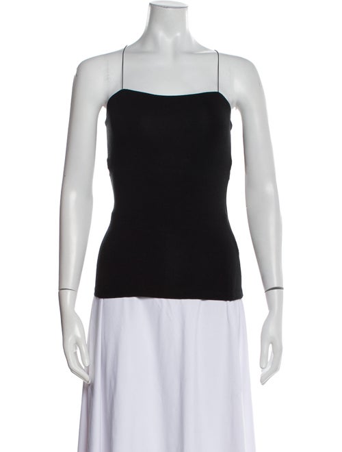 T by Alexander Wang Square Neckline Sleeveless Top