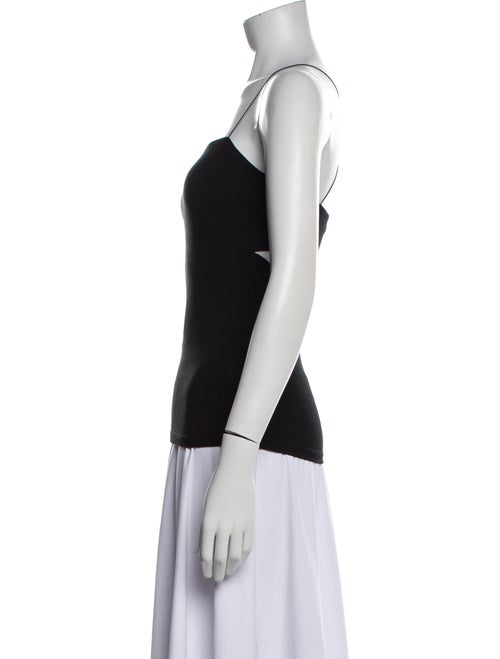 T by Alexander Wang Square Neckline Sleeveless Top