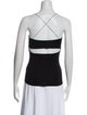 T by Alexander Wang Square Neckline Sleeveless Top