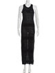 T by Alexander Wang Scoop Neck Long Dress