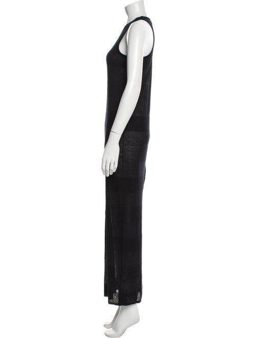 T by Alexander Wang Scoop Neck Long Dress