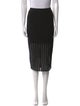 T by Alexander Wang Cutout Accent Knee-Length Skirt