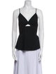 T by Alexander Wang Square Neckline Sleeveless Top