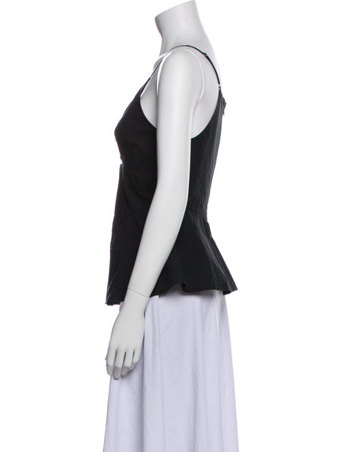 T by Alexander Wang Square Neckline Sleeveless Top