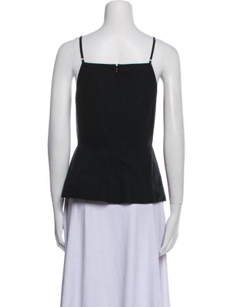 T by Alexander Wang Square Neckline Sleeveless Top
