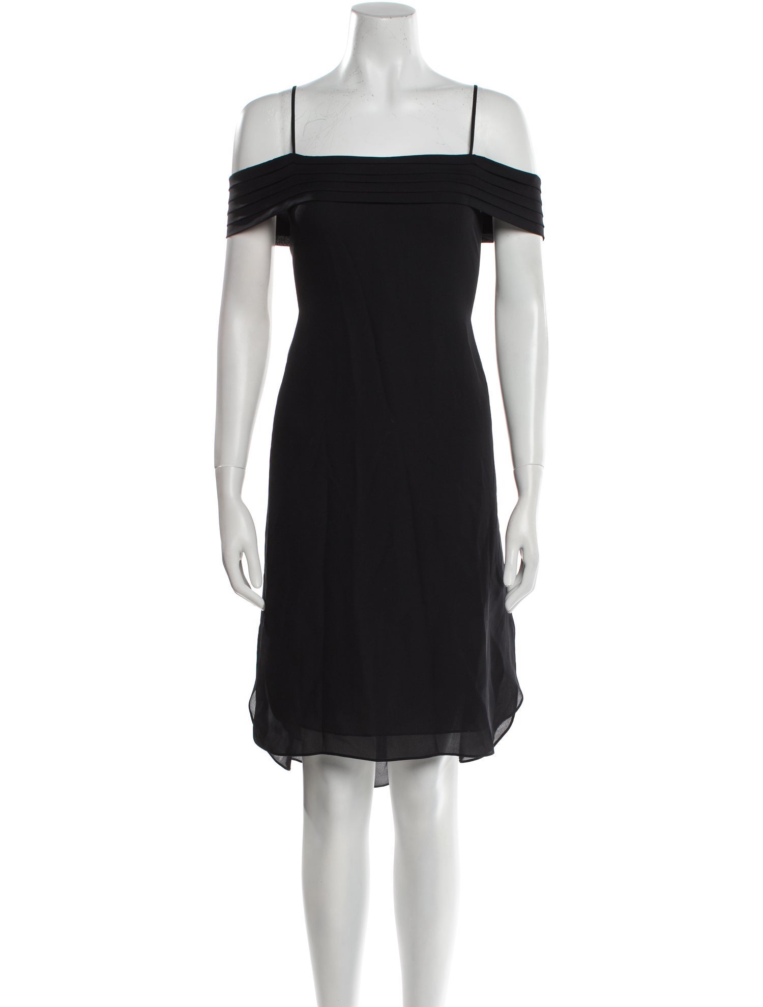 T by Alexander Wang Silk Knee-Length Dress