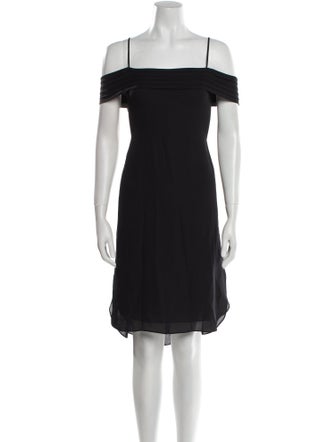 T by Alexander Wang Silk Knee-Length Dress
