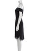 T by Alexander Wang Silk Knee-Length Dress