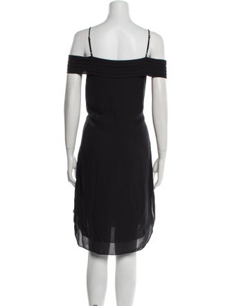 T by Alexander Wang Silk Knee-Length Dress