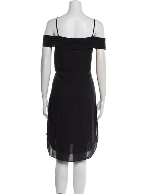 T by Alexander Wang Silk Knee-Length Dress