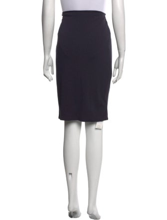 T by Alexander Wang Grosgrain Trim Knee-Length Skirt