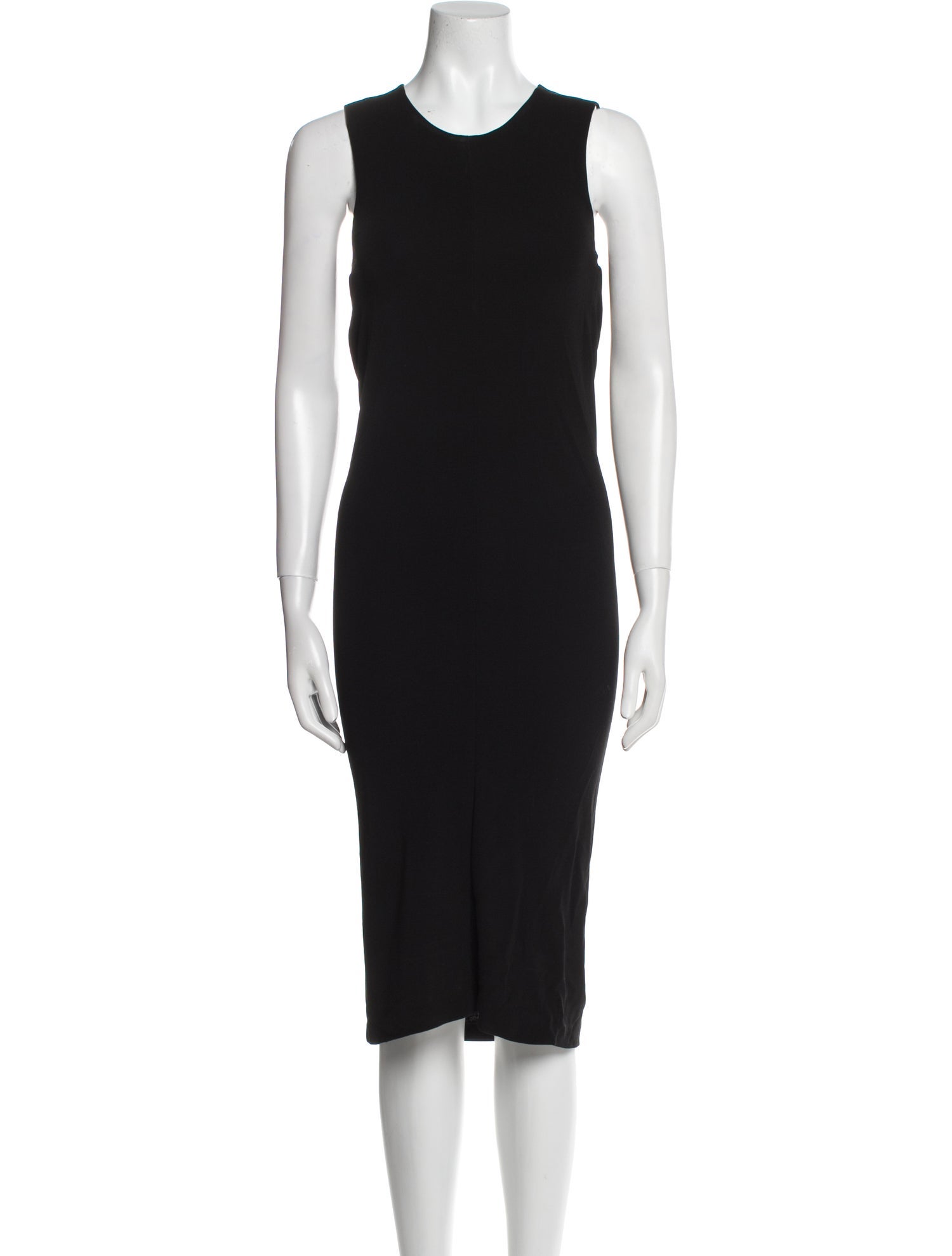 T by Alexander Wang Crew Neck Midi Length Dress