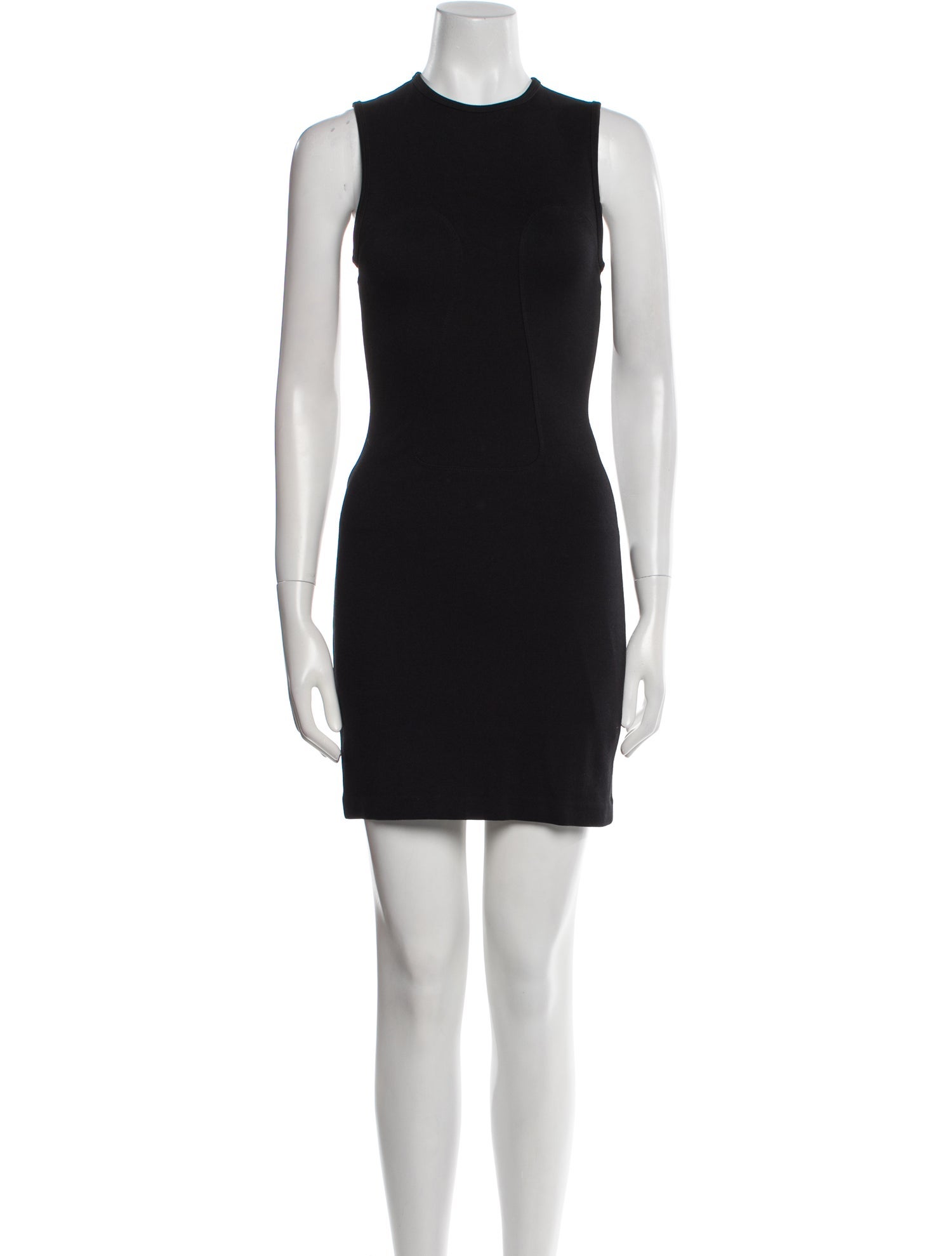 T by Alexander Wang Crew Neck Mini Dress