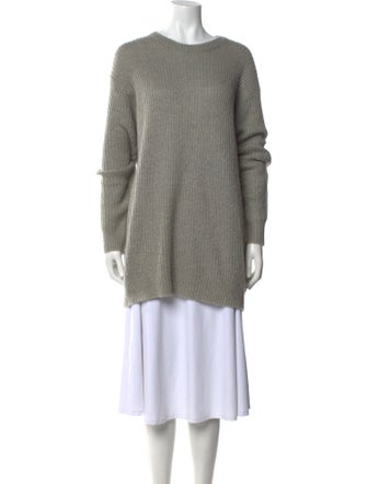 T by Alexander Wang Merino Wool Crew Neck Sweater