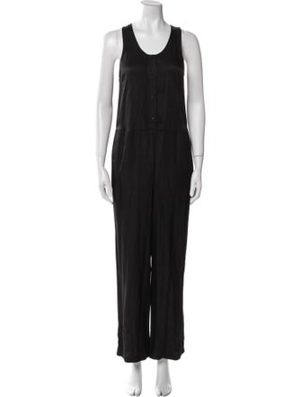 T by Alexander Wang Scoop Neck Jumpsuit