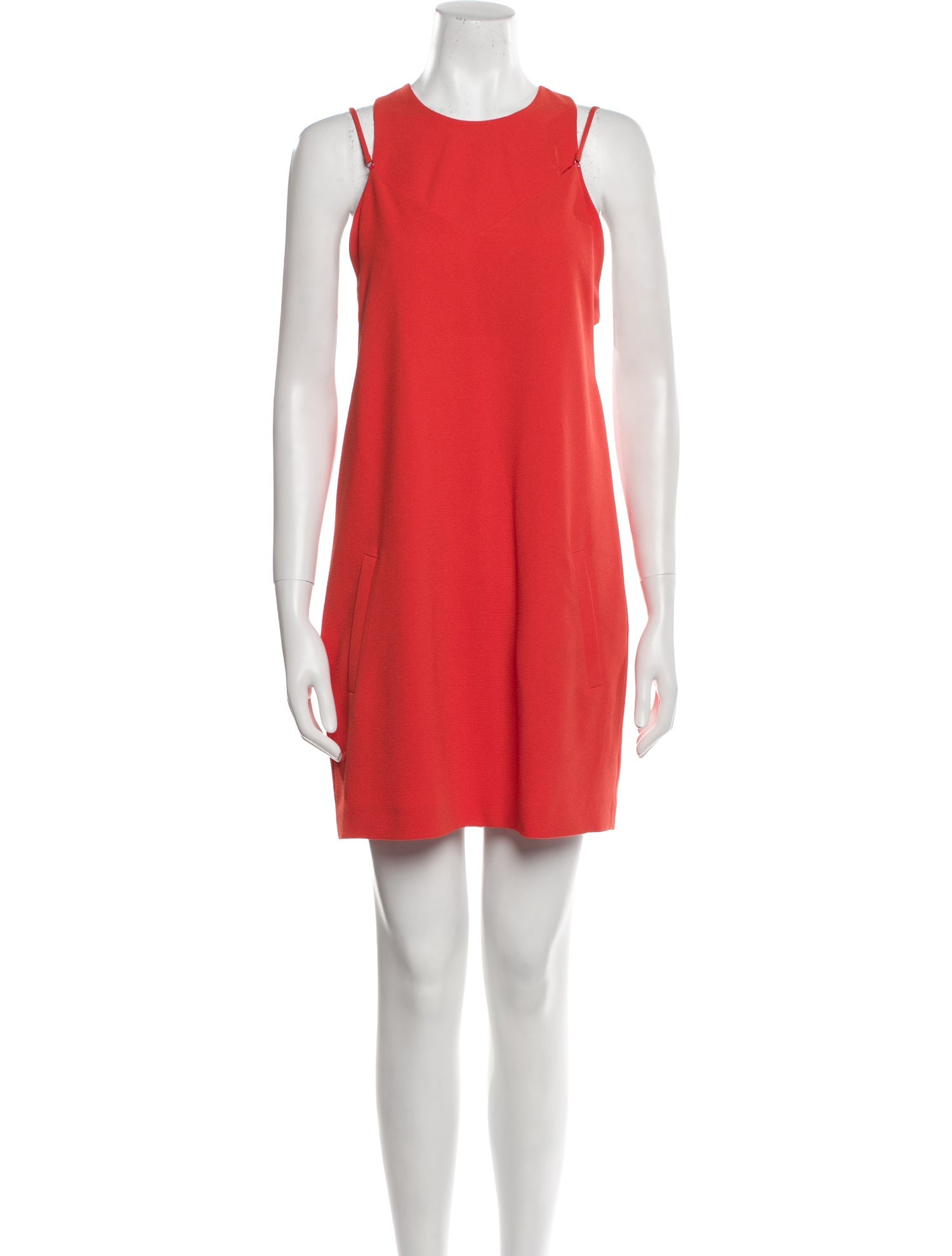 T by Alexander Wang Crew Neck Midi Length Dress