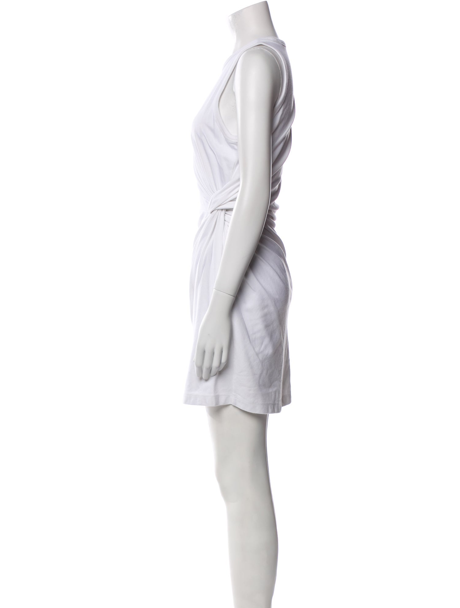 T by Alexander Wang Crew Neck Mini Dress