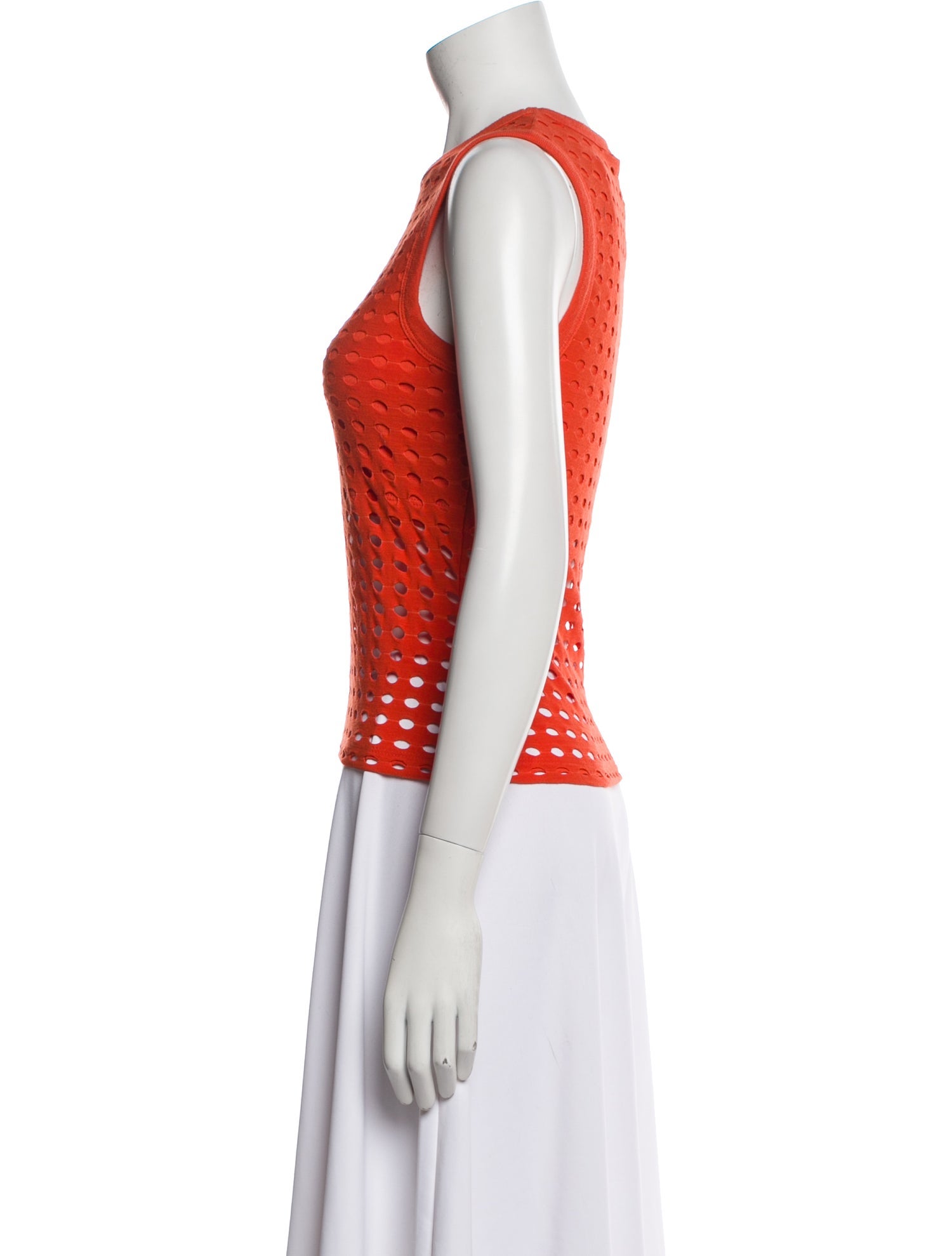 T by Alexander Wang Crew Neck Sleeveless Top