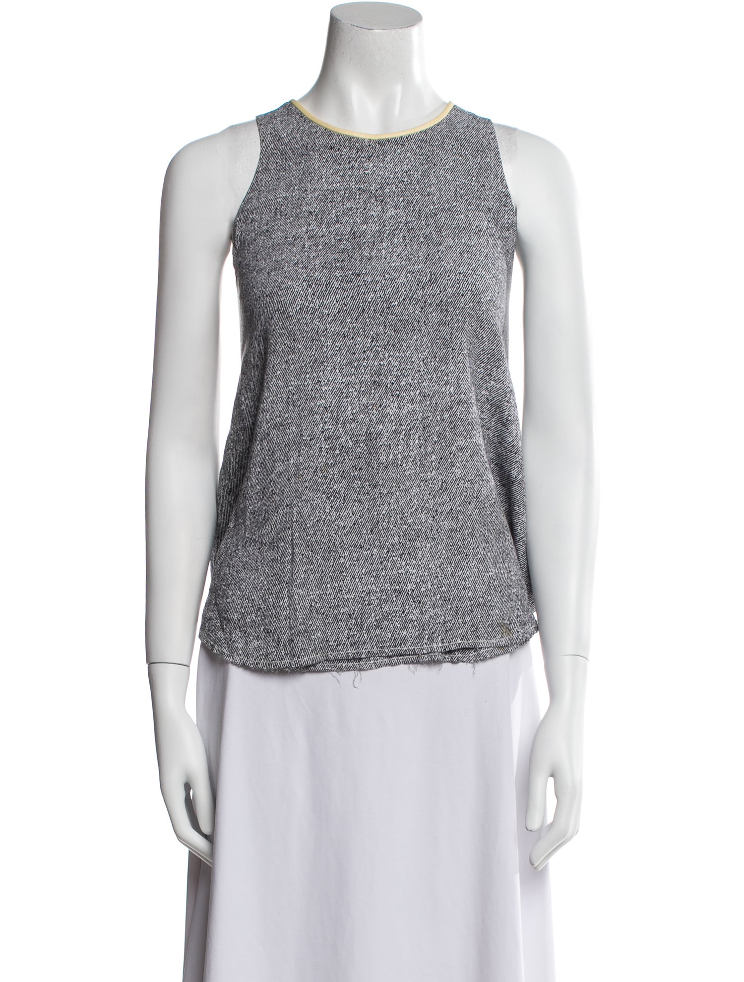 T by Alexander Wang Printed Crew Neck Top