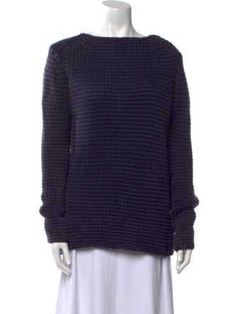 T by Alexander Wang Wool Bateau Neckline Sweater