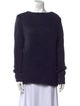 T by Alexander Wang Wool Bateau Neckline Sweater