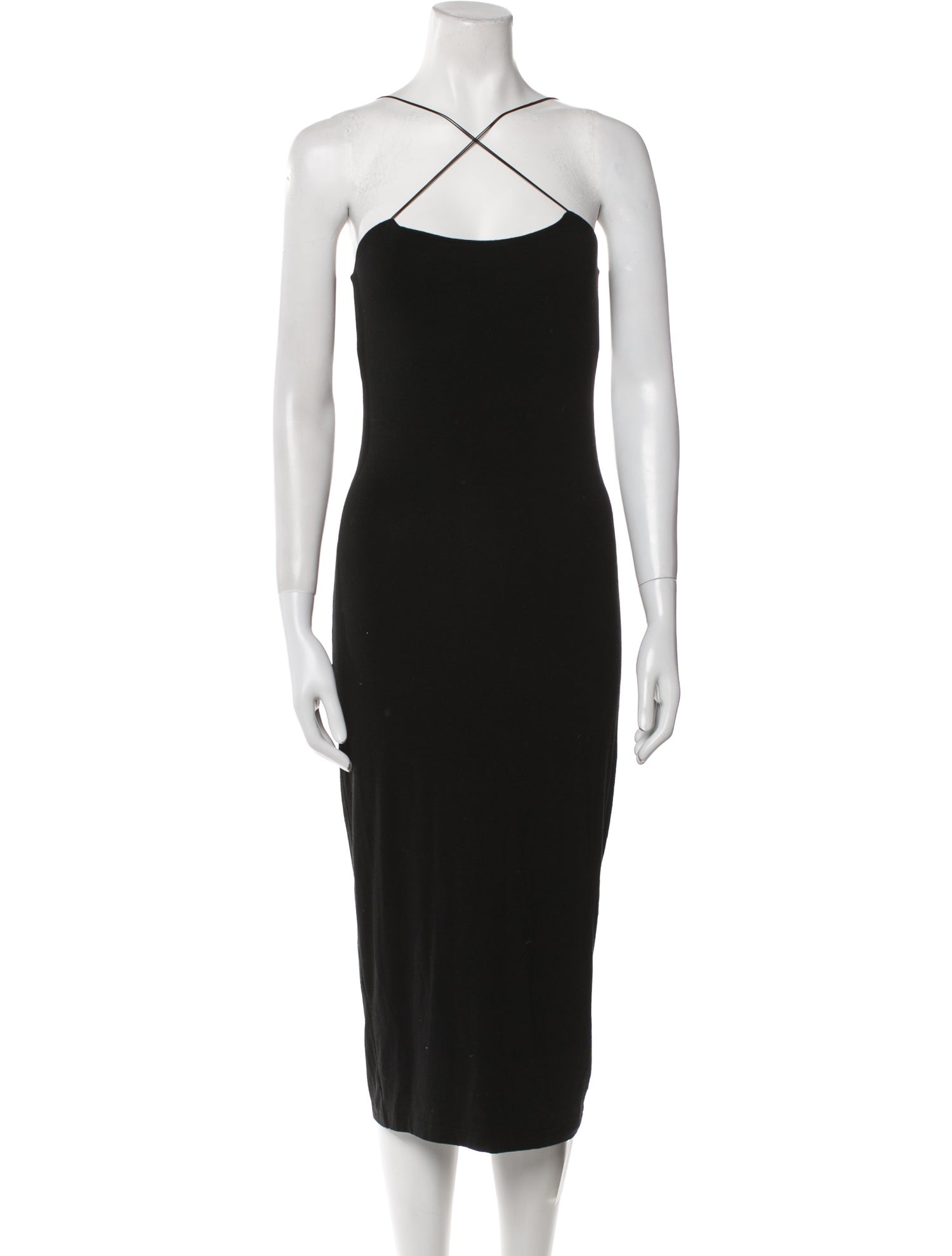 T by Alexander Wang Halterneck Mini Dress