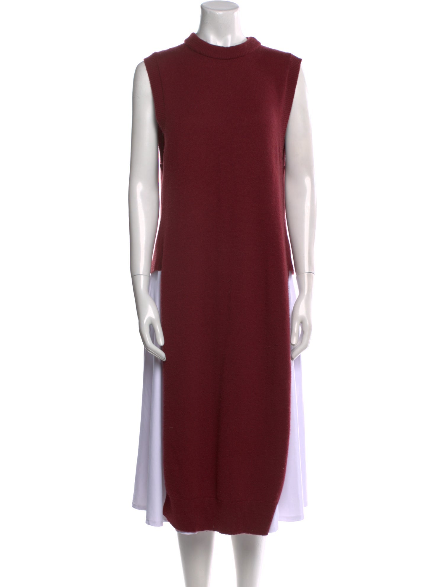 T by Alexander Wang Wool Mock Neck Tunic