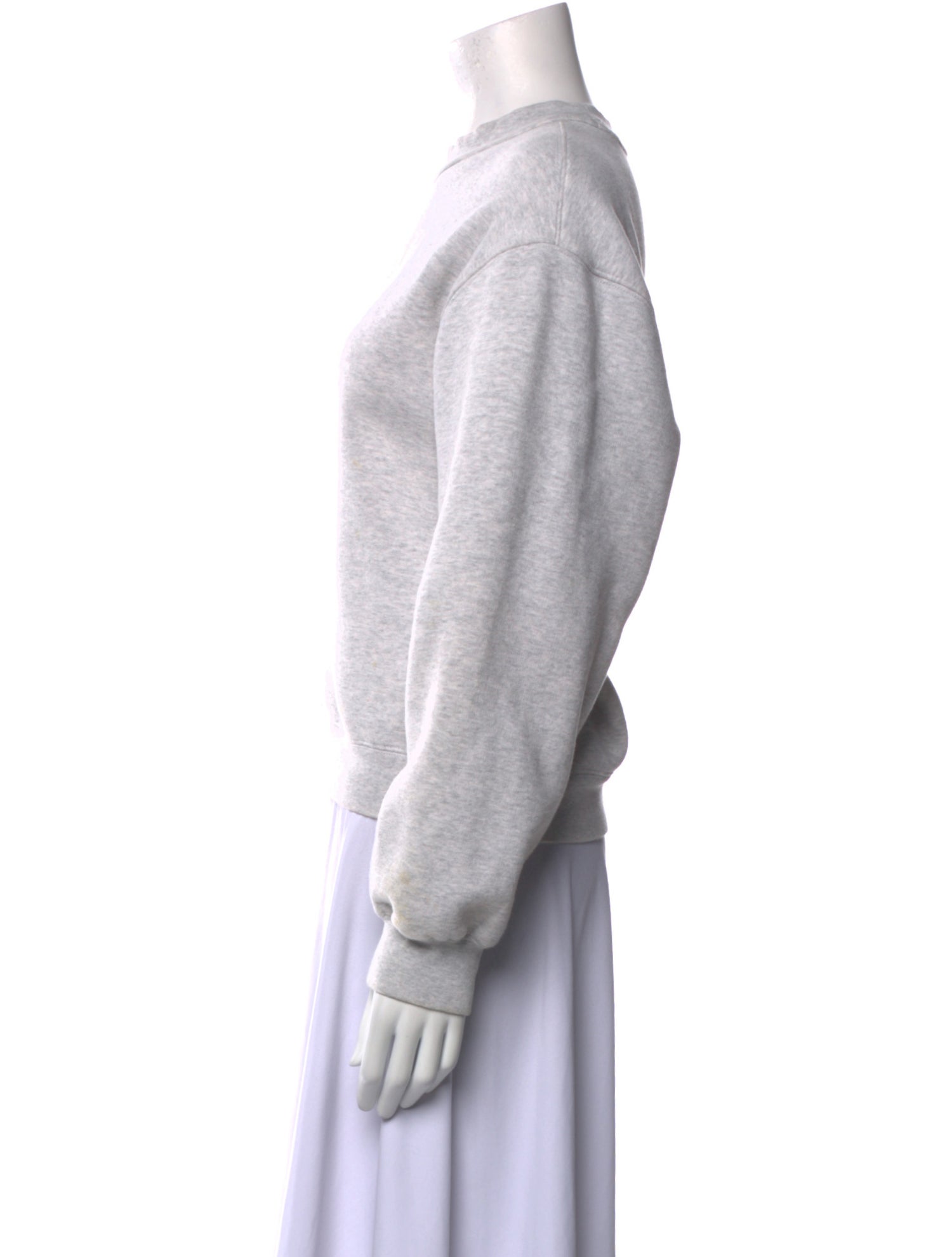 T by Alexander Wang Graphic Print Crew Neck Sweatshirt